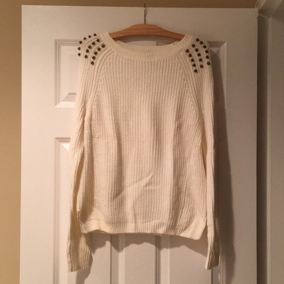 Express Sweaters - Express studded sweater
